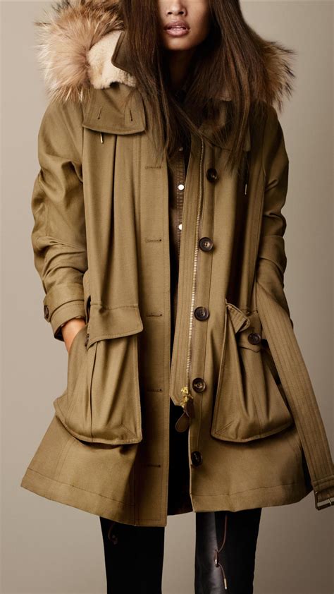 burberry parka coat|burberry parkas for women.